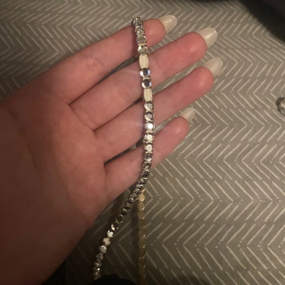 90s Vintage Prom or Formal Dress with Jewel Accents - Picture 7 of 7